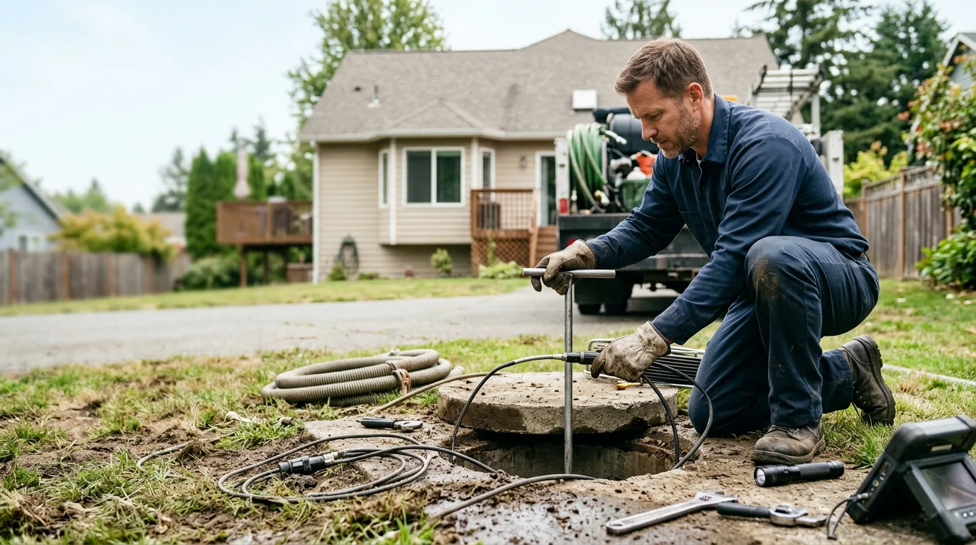 Septic Tank Pumping in Orange, TX